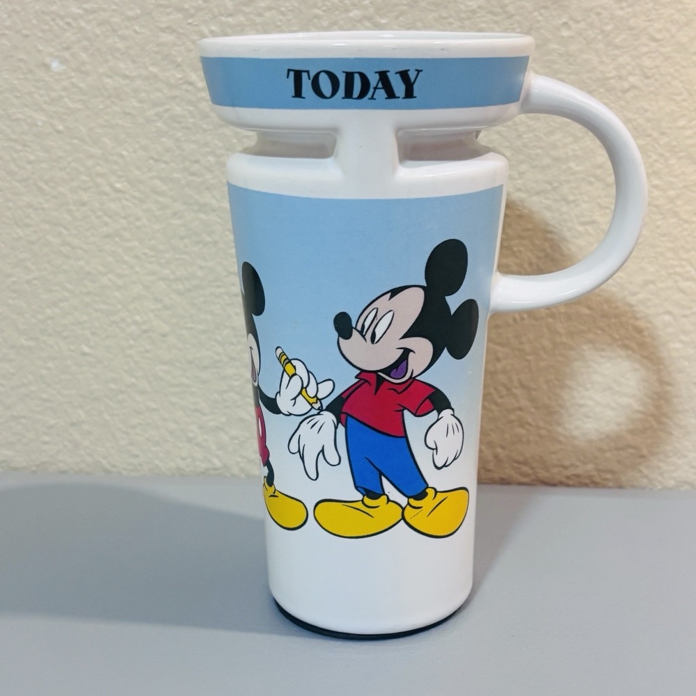 Walt Disney Mickey Mouse Through the Years 1928 to Today Ceramic Tea Coffee Mug - Picture 3 of 11
